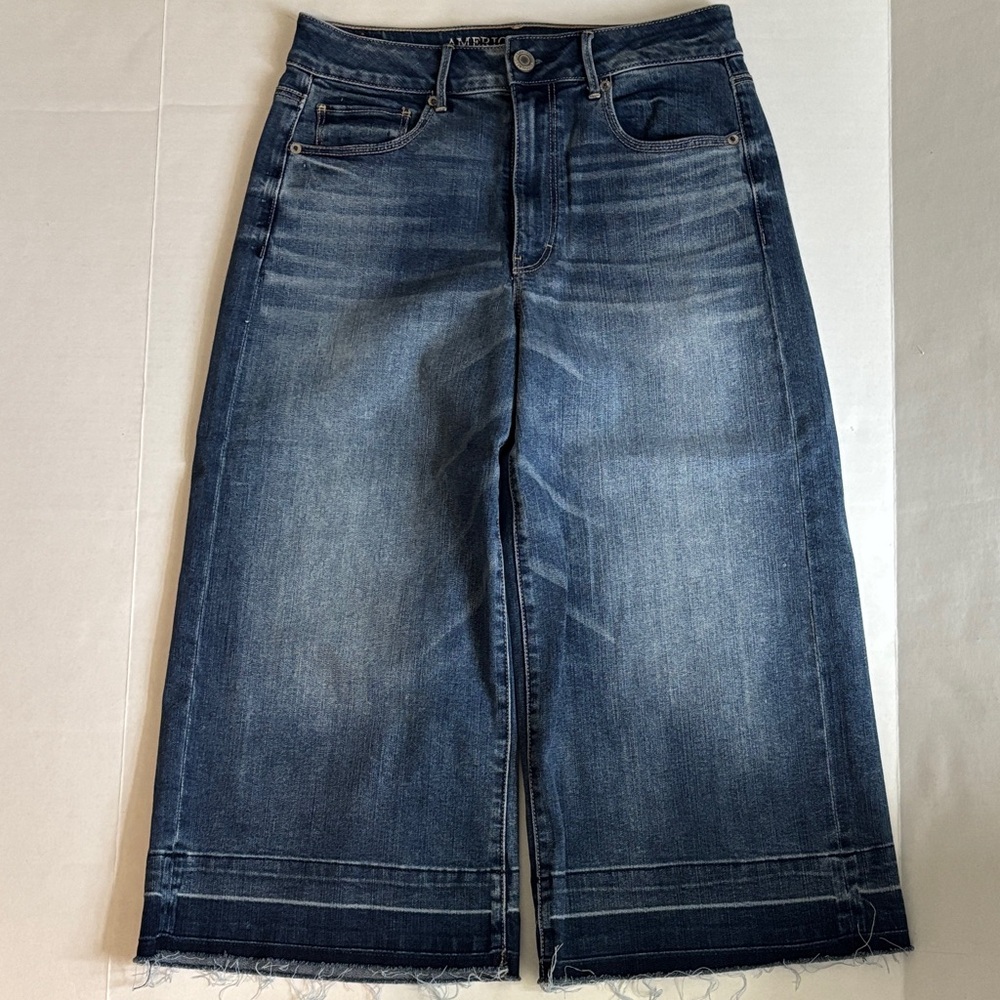 American Eagle Outfitters Dark Blue Flare Jeans